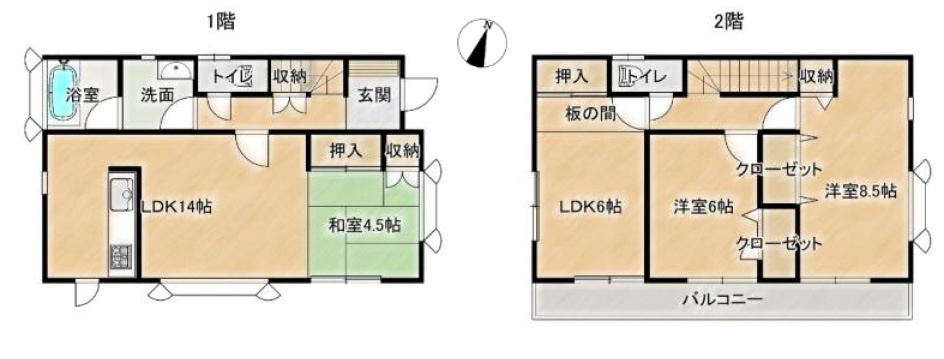 間取図です