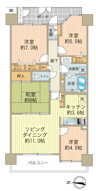 間取り：313004384886