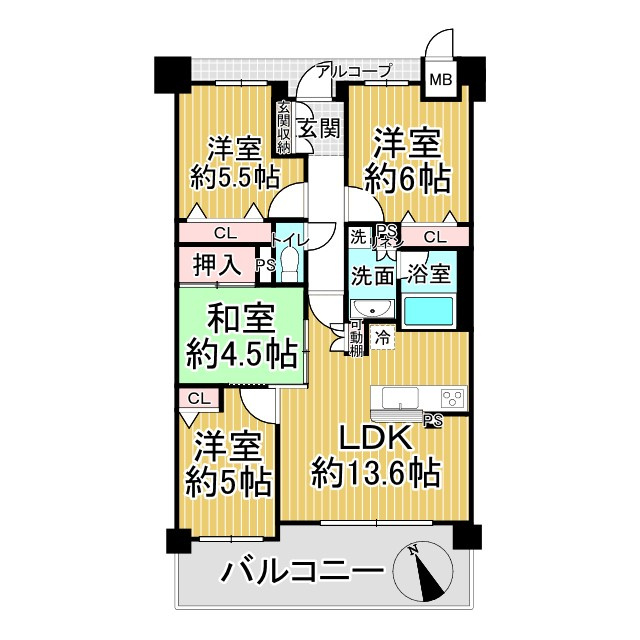 間取り：326000271493