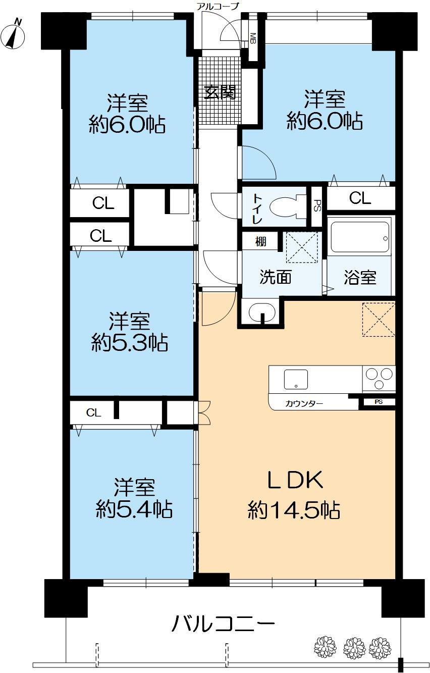 間取り：328000679819