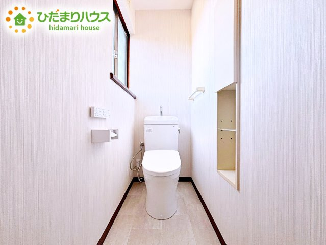 温水洗浄便座ついてます(^^♪