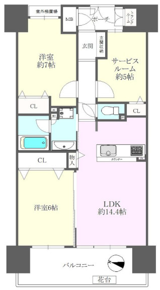 間取り：328000639763