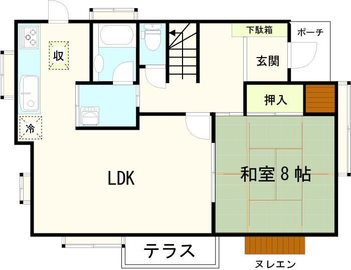 便利な床下収納付き♪