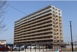 クリーンリバーフィネス手稲オーブの外観