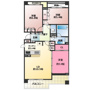 パティオス２1番街の間取り