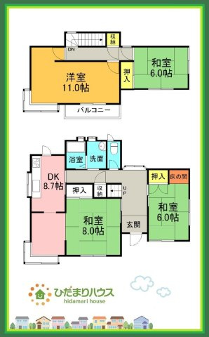 間取り：308000187737