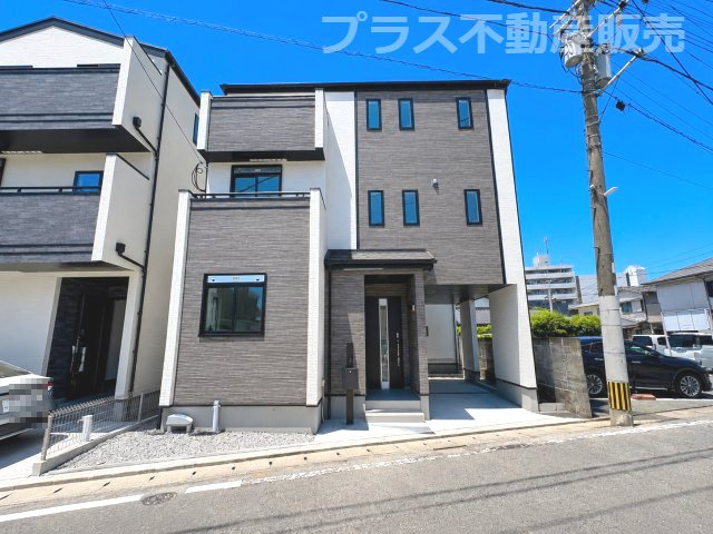 まもなく完成。ご内覧は可能です。ご見学はプラス不動産販売にお任せ下さい。