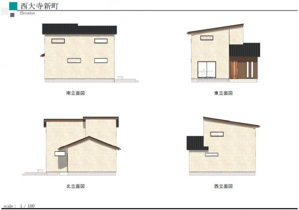 建物プラン例。