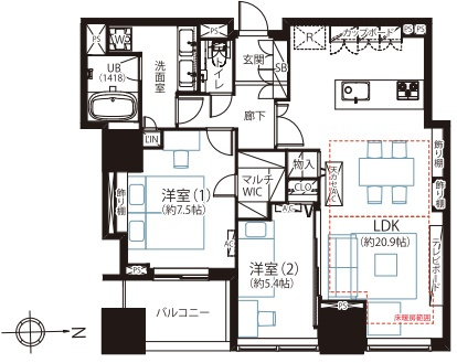 間取り：313004547788