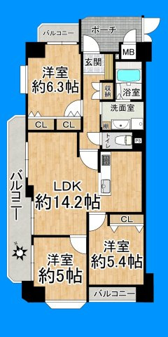 間取り：327002245923