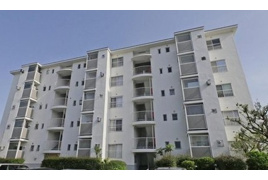 生田明王台ハイツB棟の外観