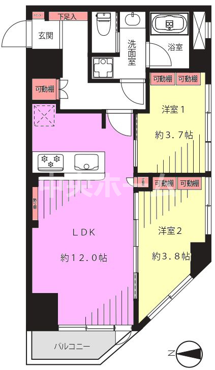 間取り：313004478474