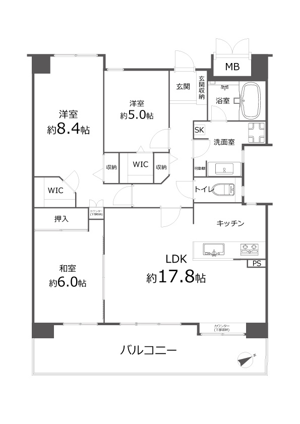 間取り：328000613833