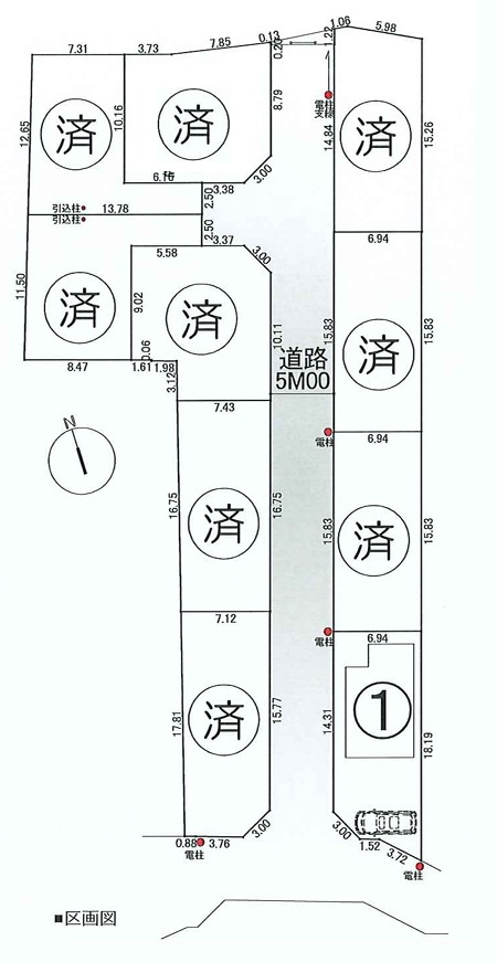 区画図