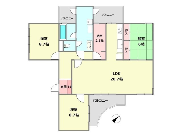 間取り：328000537678