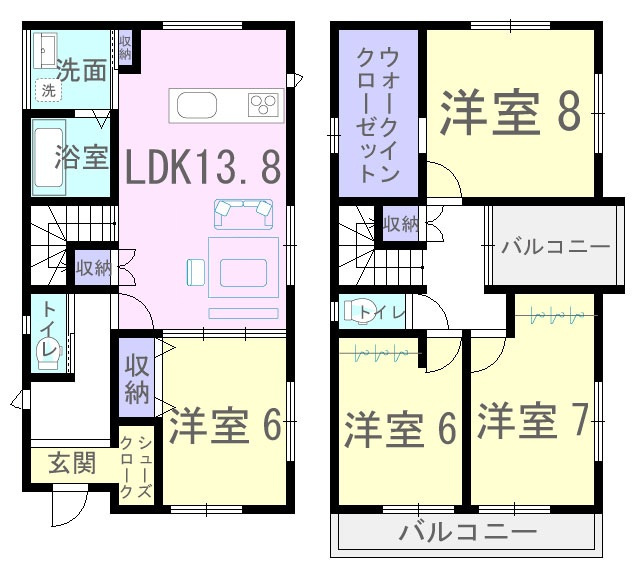 間取り：342000017348