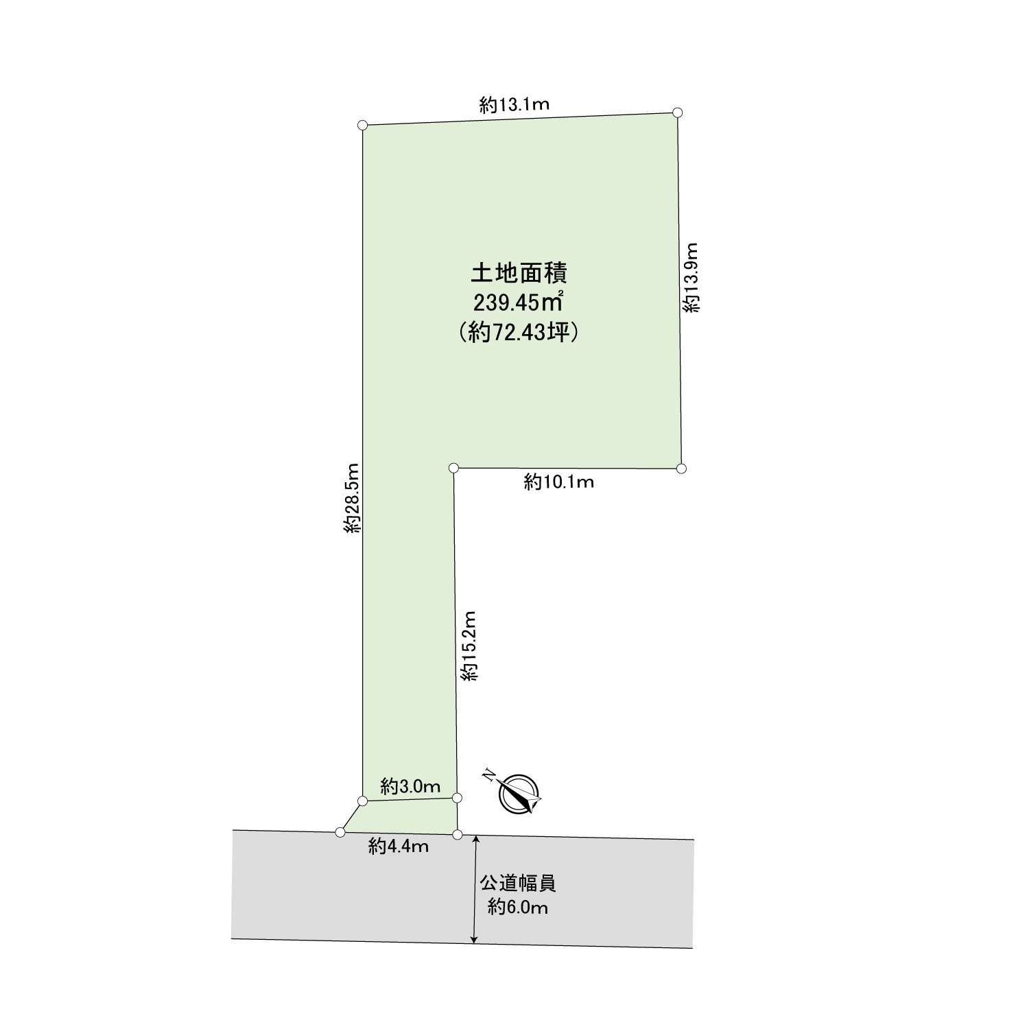 区画図：313004399435