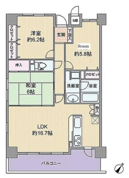 間取り：328000683996