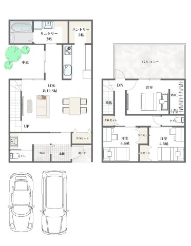 建物面積　約30坪