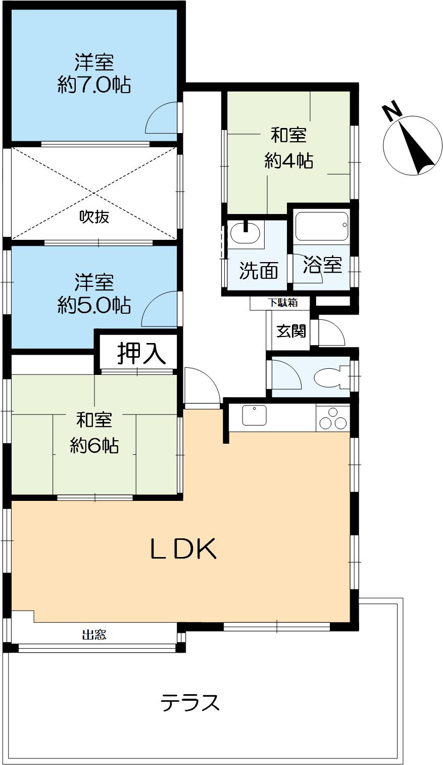 間取り：328000622985