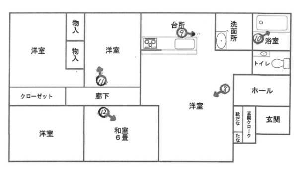 間取り：346000046356
