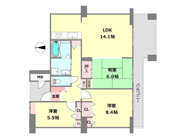 間取り：328000622824