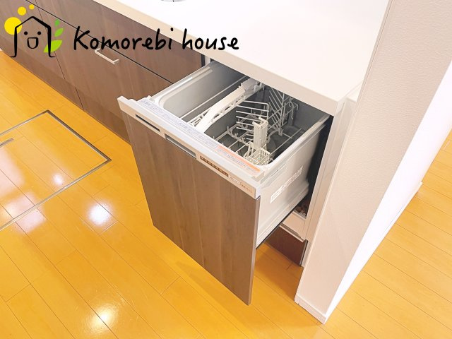 コンパクトなキッチンで掃除もラクラク