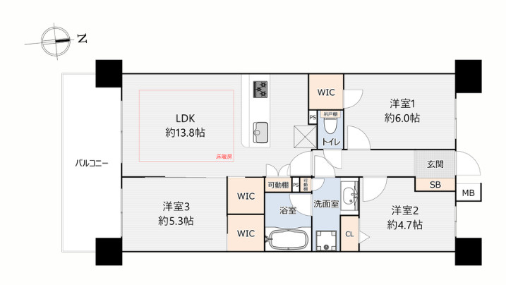 間取り：313004671464