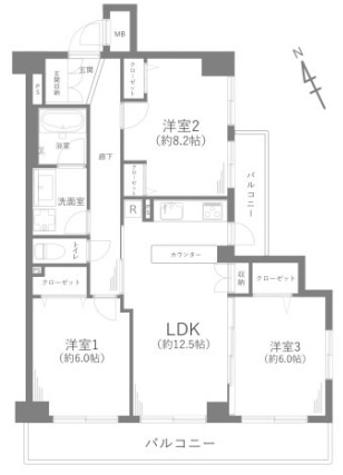 間取り：314002636384