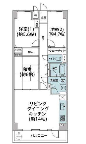間取り：314002845133