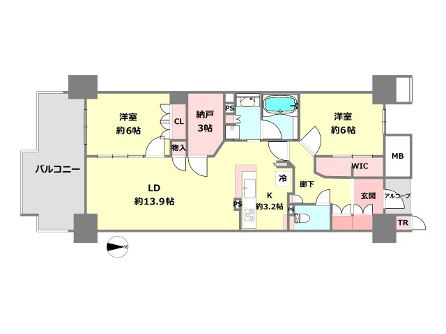 間取り：328000649388