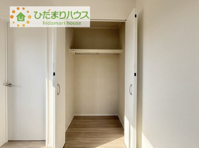 各居室にはしっかりと収納を完備！