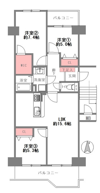 間取り：328000621351