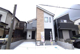 越谷市大沢 全1棟 新築一戸建ての外観