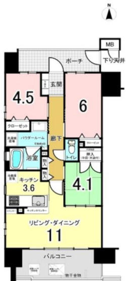 間取り：327002862272