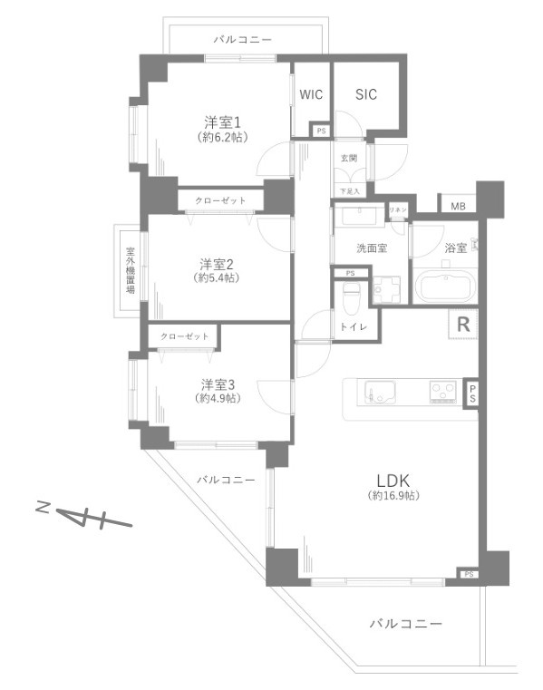 間取り：313004670644