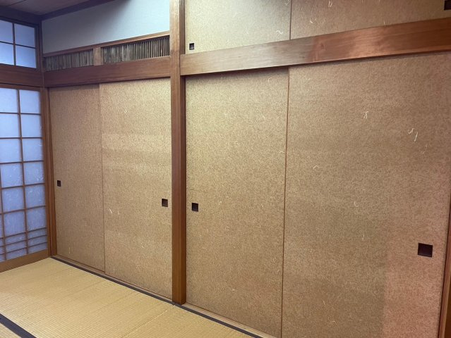 和室の押入れです。