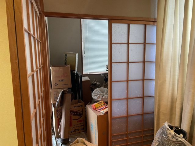 残置物はすべて撤去します。