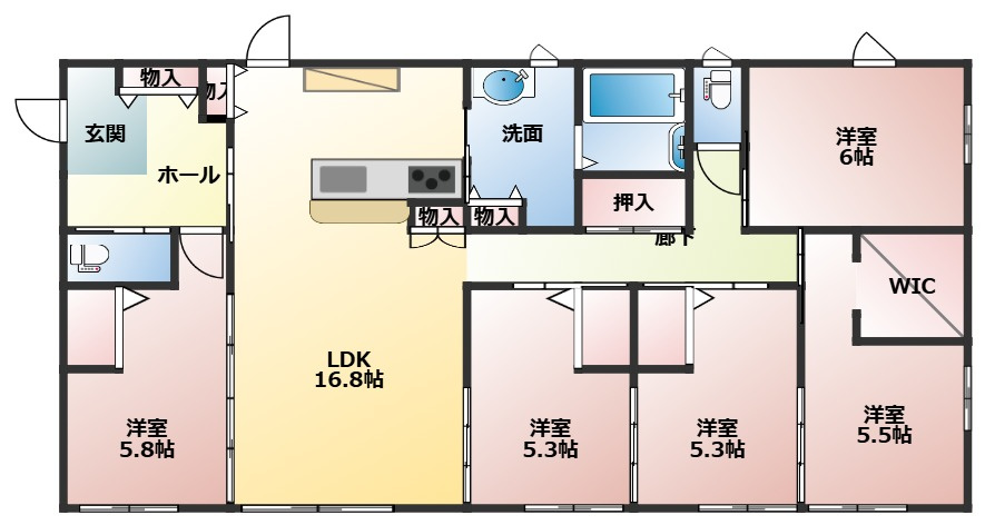 間取り：346000040994