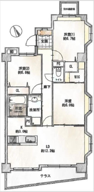 間取り：313004809362