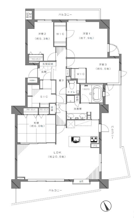 間取り：311002372673