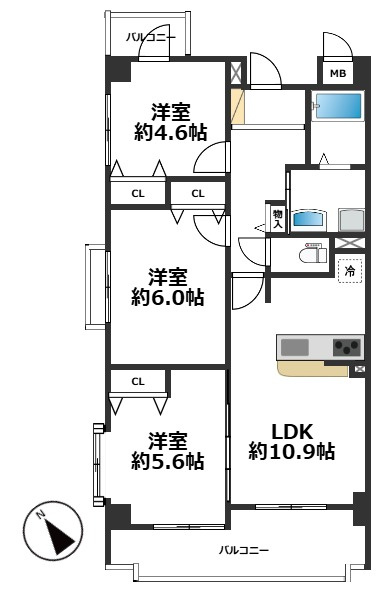 間取り：328000618067