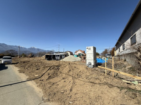 【北杜市明野町上手　分譲地の外観】