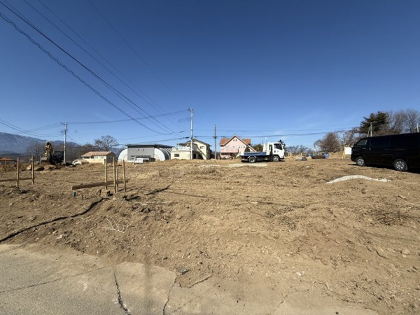 【北杜市明野町上手　分譲地の外観】