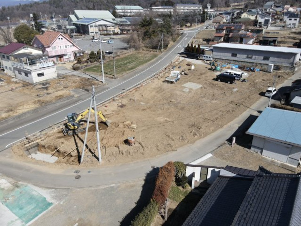 【北杜市明野町上手　分譲地の外観】