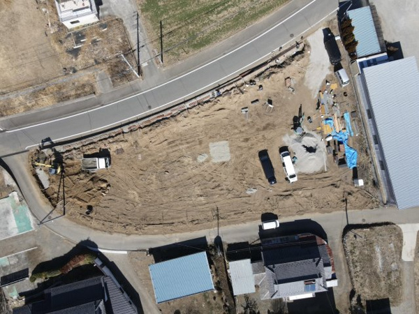 【北杜市明野町上手　分譲地の外観】