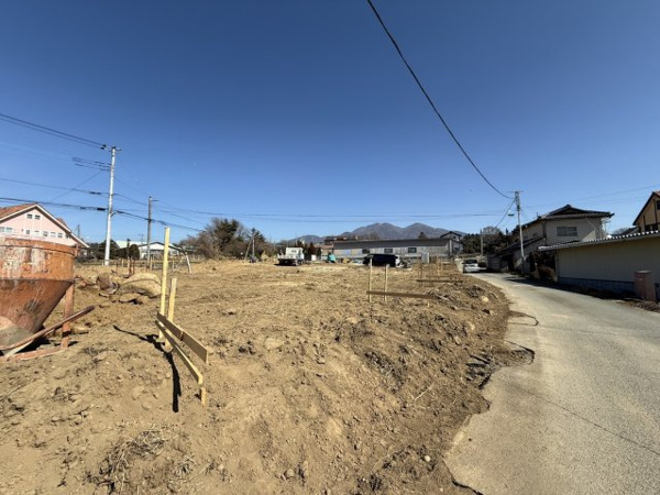 【北杜市明野町上手　分譲地の外観】