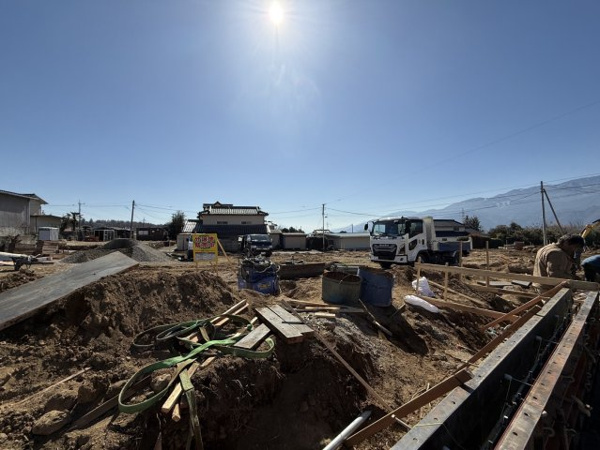 【北杜市明野町上手　分譲地の外観】