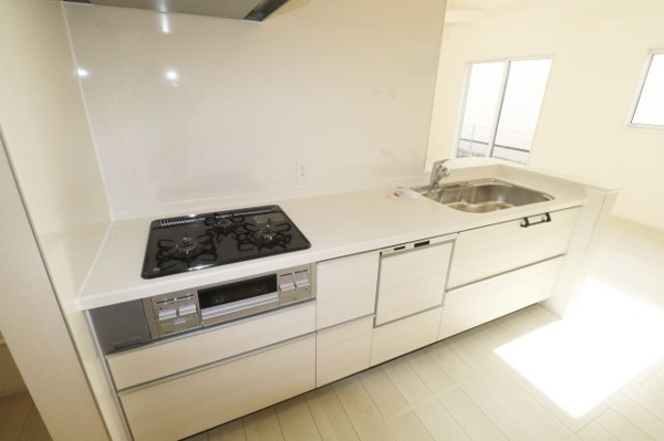 【郡山市芳賀3丁目 7号棟 芳賀小学校、郡山第4中学区のキッチン】