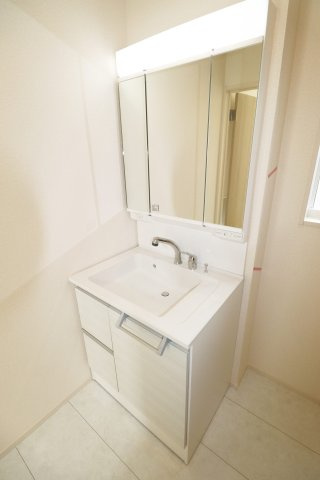 【郡山市芳賀3丁目 7号棟 芳賀小学校、郡山第4中学区の洗面】